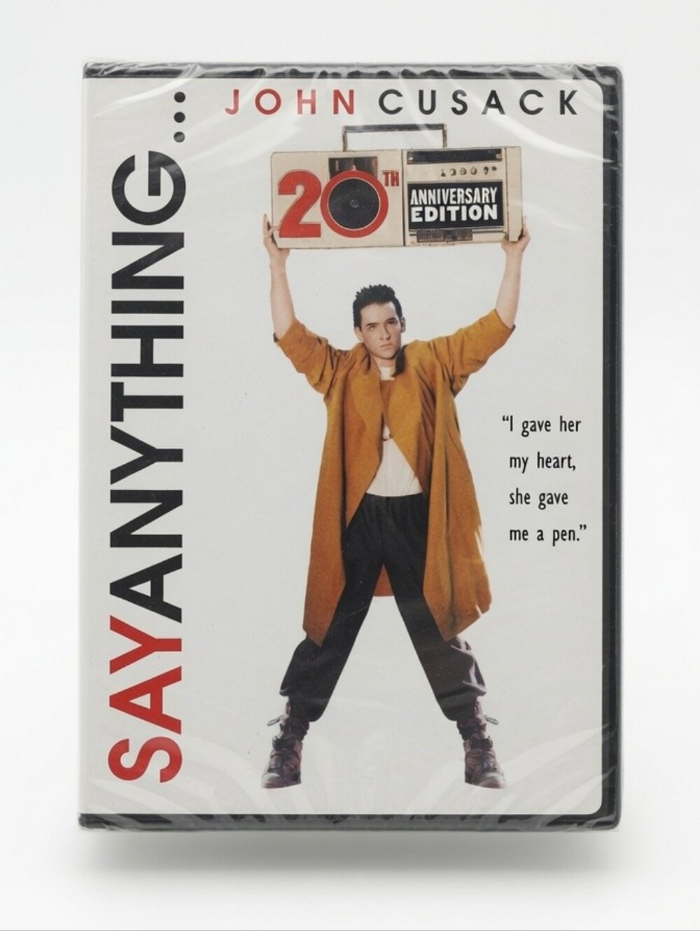 Say Anything 20th Anniversary‎ Edition DVD John Cusack Cameron Crowe 1989 Movie